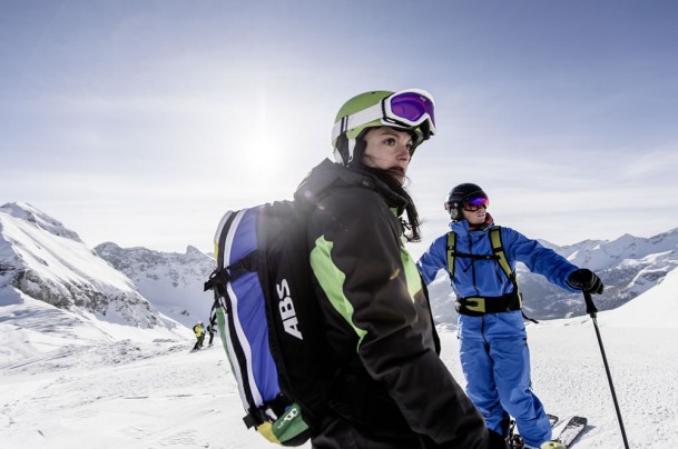 Teilnehmer der geführten Skitour in Obertauern © Claudia Ziegler Photography