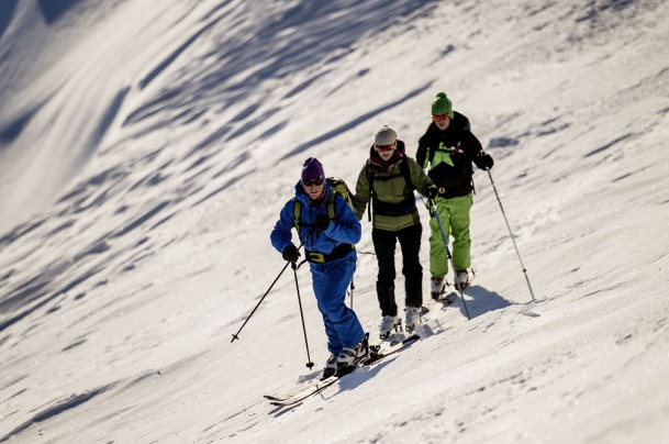 Geführte Skitour mit den CSA Guides © Claudia Ziegler Photography